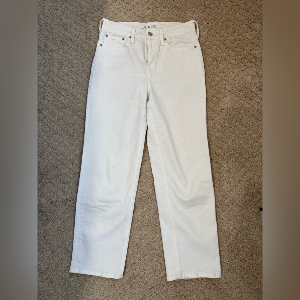 J. Crew Women's White Jeans